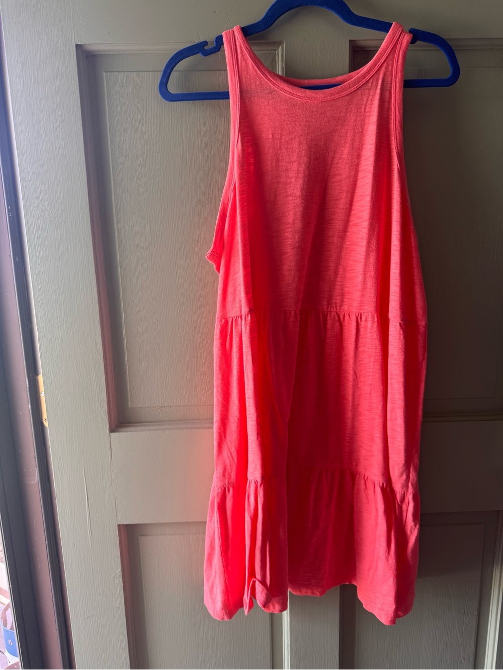 GAP Coral Heather Crewneck Tank Dress size LP